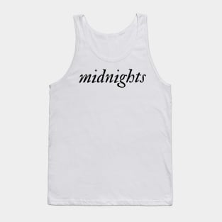 TS midnights album Tank Top